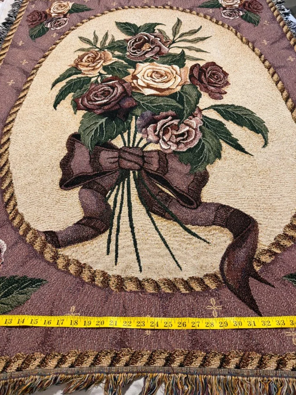 N/A floral tapestry